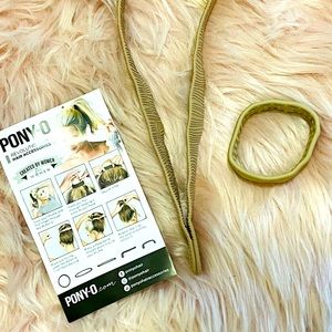 PONY-O Ponytail Holder & Bun Barz (Dark Blonde)